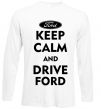 Лонгслів Drive Ford Білий фото