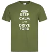 Чоловіча футболка Drive Ford Оливковий Чоловіча футболка Drive Ford Оливковий фото