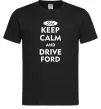Чоловіча футболка Drive Ford Чорний Чоловіча футболка Drive Ford Чорний фото
