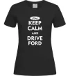 Женская футболка Drive Ford Черный фото
