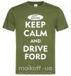 Чоловіча футболка Drive Ford Оливковий фото
