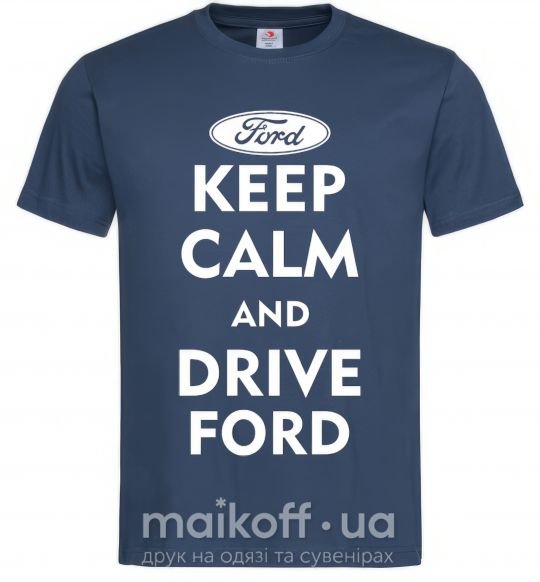 Мужская футболка Drive Ford Темно-синий фото
