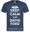 Чоловіча футболка Drive Ford Темно-синій фото