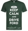 Чоловіча футболка Drive Ford Темно-зелений фото