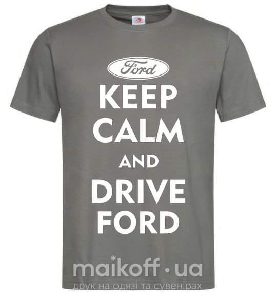 Мужская футболка Drive Ford Графит фото