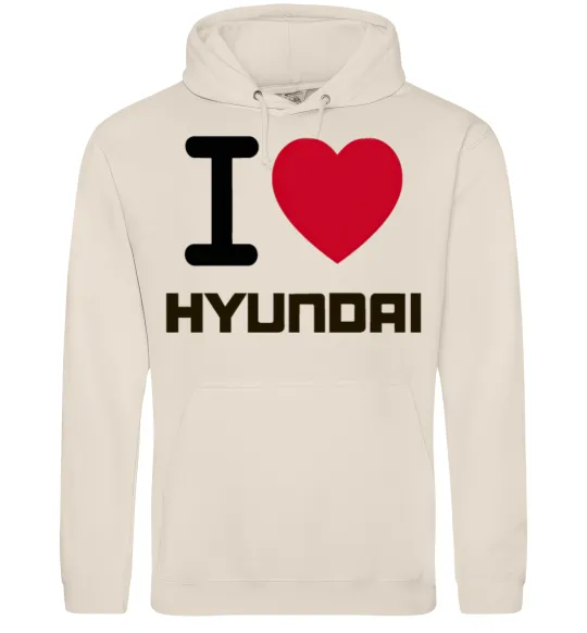 Чоловіча толстовка (худі) Love Hyundai Таш фото