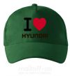 Кепка Love Hyundai Темно-зелений фото