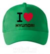 Кепка Love Hyundai Зеленый фото