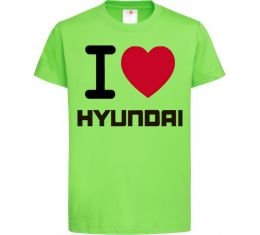Дитяча футболка Love Hyundai
