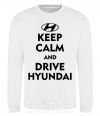 Свитшот Drive Hyundai Белый фото