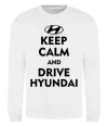 Свитшот Drive Hyundai Белый Свитшот Drive Hyundai Белый фото
