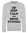 Свитшот Drive Hyundai Серый меланж Свитшот Drive Hyundai Серый меланж фото