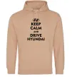 Женская толстовка (худи) Drive Hyundai Песочный фото