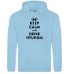 Жіноча толстовка (худі) Drive Hyundai Блакитний фото