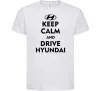 Дитяча футболка Drive Hyundai Білий фото