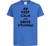 Дитяча футболка Drive Hyundai Яскраво-синій фото