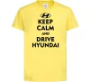 Дитяча футболка Drive Hyundai Лимонний фото