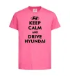 Детская футболка Drive Hyundai Ярко-розовый фото