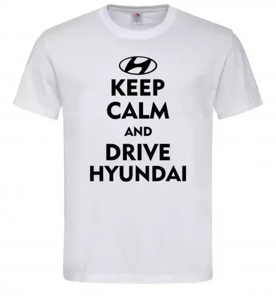 Мужская футболка Drive Hyundai Белый фото