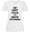 Жіноча футболка Drive Hyundai Білий фото