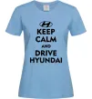 Жіноча футболка Drive Hyundai Блакитний фото