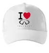 Кепка I Love Infiniti Белый фото