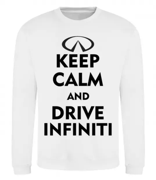 Свитшот Drive Infiniti Белый фото