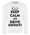 Свитшот Drive Infiniti Белый фото