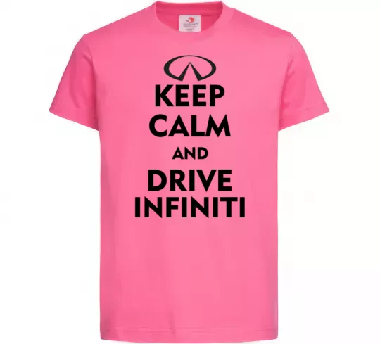 Дитяча футболка Drive Infiniti Яскраво-рожевий фото