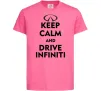 Дитяча футболка Drive Infiniti Яскраво-рожевий фото