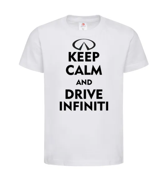 Детская футболка Drive Infiniti Белый фото