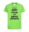Детская футболка Drive Infiniti Лаймовый фото