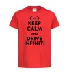 Детская футболка Drive Infiniti Красный фото