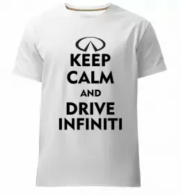 Мужская премиум футболка Need money for Infiniti Черный фото