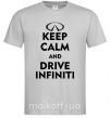 Чоловіча футболка Drive Infiniti Сірий фото