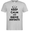 Мужская футболка Drive Infiniti Серый фото