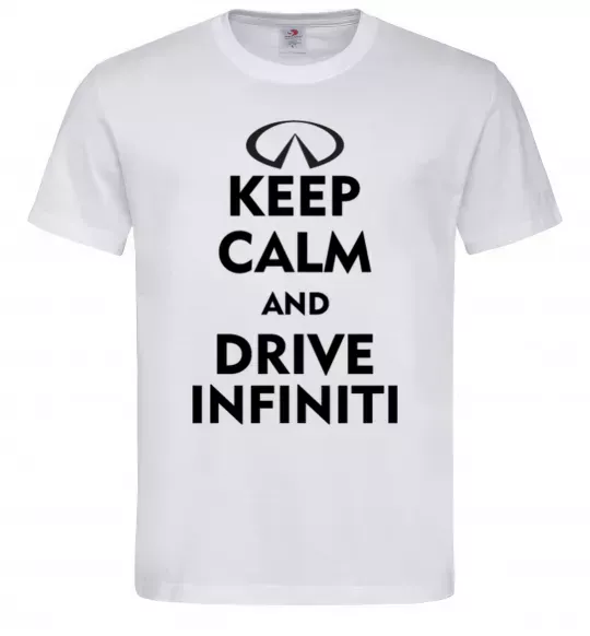 Мужская футболка Drive Infiniti Белый фото