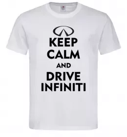 Мужская футболка Drive Infiniti Белый фото