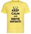 Чоловіча футболка Drive Infiniti Лимонний фото