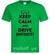 Мужская футболка Drive Infiniti Зеленый фото