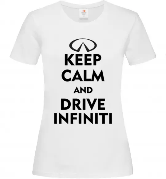 Жіноча футболка Drive Infiniti Білий фото