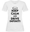 Жіноча футболка Drive Infiniti Білий фото