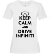 Жіноча футболка Drive Infiniti Білий Жіноча футболка Drive Infiniti Білий фото