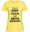 Жіноча футболка Drive Infiniti Лимонний Жіноча футболка Drive Infiniti Лимонний фото