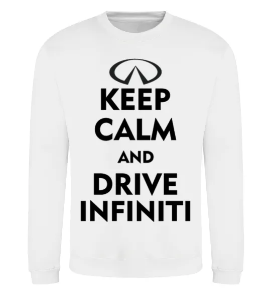 Світшот Drive Infiniti Білий фото