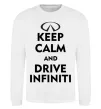 Світшот Drive Infiniti Білий фото