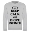 Світшот Drive Infiniti Сірий меланж фото