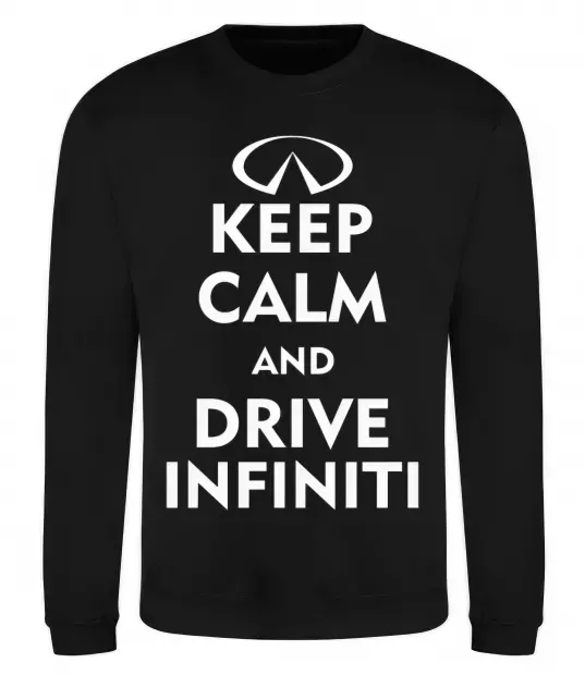 Свитшот Drive Infiniti Черный фото