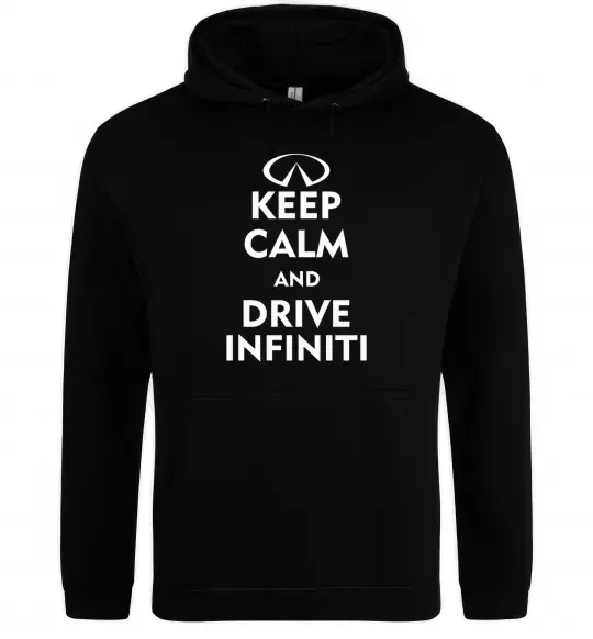 Женская толстовка (худи) Drive Infiniti Черный фото