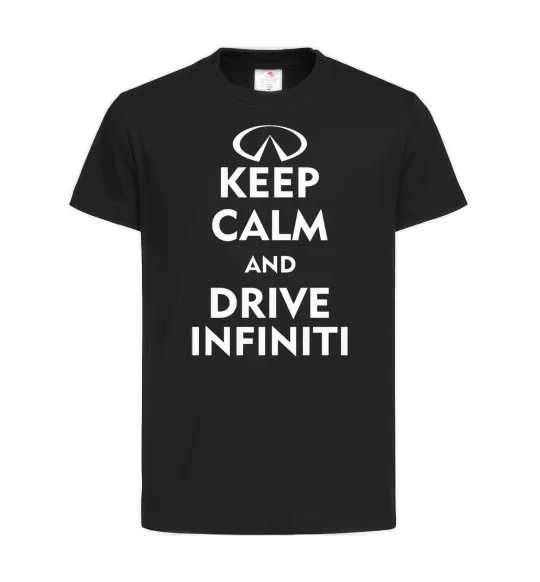 Детская футболка Drive Infiniti Черный фото